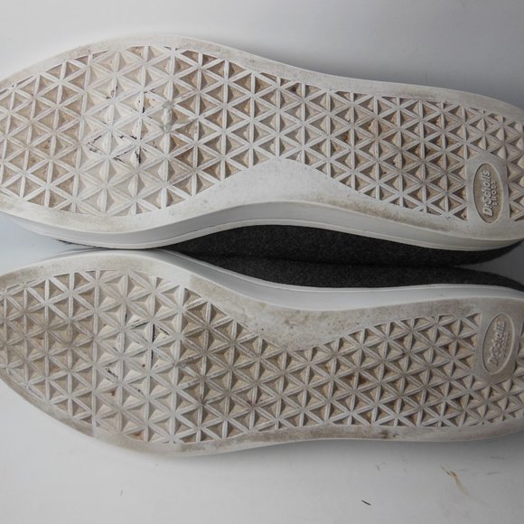 Dr. Scholl’s Repeat Zip Cool Fit Memory Foam Slide 7.5 women's Grey fabric upper - Picture 5 of 10